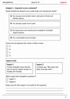 Vorschau - Arbeitsblätter - Writing a Comment Basisscreening Klasse 9–10 - Seite 3