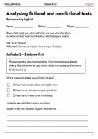 Vorschau - Arbeitsblätter - Textanalyse Englisch Basisscreening Klasse 9–10 - Deckblatt