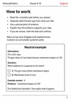 Vorschau - Arbeitsblätter - Textanalyse Englisch Basisscreening Klasse 9–10 - Seite 1