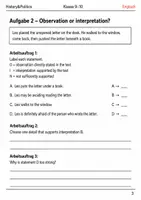 Vorschau - Arbeitsblätter - Textanalyse Englisch Basisscreening Klasse 9–10 - Seite 2