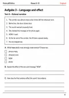 Vorschau - Arbeitsblätter - Textanalyse Englisch Basisscreening Klasse 9–10 - Seite 3