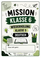 Vorschau - Stundenentwürfe - Deutsch Wiederholung Klasse 5 | Fit für Klasse 6 | Übungsheft mit Lösungen - Seite 2