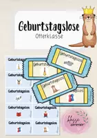 Vorschau - Arbeitsblätter - wachsendes Bundle: Klassentier Otter I Otterklasse - Seite 1