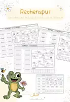 Vorschau - Arbeitsblätter - Rechenspuren - Schriftliche Multiplikation - Deckblatt