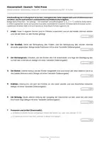 Vorschau - Arbeitsblätter - Klassenarbeit Deutsch: Hebel „Der kluge Richter" – Kalendergeschichte analysieren mit Lösungen | Klasse 9/10 RS BW - Seite 2