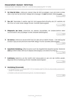 Vorschau - Arbeitsblätter - Klassenarbeit Deutsch: Kafka „Eine kaiserliche Botschaft" – Parabel analysieren mit Lösungen | Klasse 9/10 RS BW - Seite 2