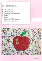Vorschau - Mal- und Bastelvorlagen - Apfel Kunst Klasse 1-4 - Seite 3