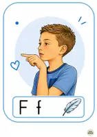 Vorschau - Arbeitsblätter - Materialpaket B b, F f, W w, K k – Kneten, Muggelsteine legen & Nachspuren | Buchstaben lernen - Seite 1