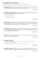 Vorschau - Arbeitsblätter - Klassenarbeit Deutsch: Borchert „Die Kegelbahn" – Kurzgeschichte analysieren mit Lösungen | Klasse 9/10 RS BW - Seite 3