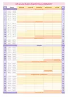 Vorschau - Anderer Materialtyp - Jahresplan / Stoffverteilungsplan Baden-Württemberg 2026/27 - Seite 1