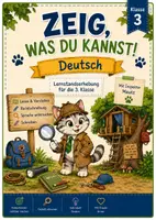 Vorschau - Arbeitsblätter - "Zeig was du kannst" Deutsch - Anfang Klasse 3 - Deckblatt