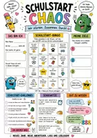 Vorschau - Arbeitsblätter - Schulstart Chaos – Kennenlernmaterial, Ziele & Klassenstart - Deckblatt