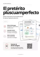 Vorschau - Arbeitsblätter - El pretérito pluscuamperfecto - Übungen & Lernvideo - Deckblatt