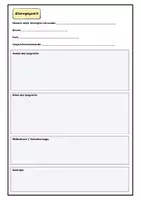 Vorschau - Lehrpläne/Lehrermaterial - Materialpaket Vorlagen Gesprächsprotokolle - Seite 2