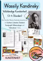 Vorschau - Unterrichtsreihen - Wassily Kandinsky - Vollständige Kunsteinheit - Deckblatt