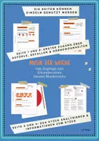 Vorschau - Arbeitsblätter - Musik der Woche / Vertretung: Musik hören / Hörtagebuch / Werk der Woche / Werkhören / Lied des Tages - Deckblatt