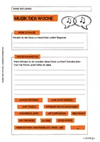 Vorschau - Arbeitsblätter - Musik der Woche / Vertretung: Musik hören / Hörtagebuch / Werk der Woche / Werkhören / Lied des Tages - Seite 2