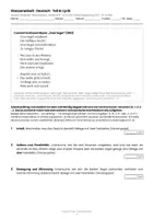 Vorschau - Arbeitsblätter - Klassenarbeit Deutsch: C. F. Meyer „Zwei Segel" – Gedicht analysieren mit Lösungen | Klasse 9/10 RS BW - Seite 1