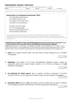 Vorschau - Arbeitsblätter - Klassenarbeit Deutsch: Heine „Ein Fichtenbaum steht einsam" – Gedicht analysieren mit Lösungen | Klasse 9/10 RS BW - Seite 1