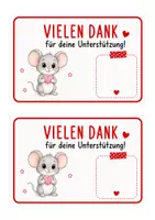 Vorschau - Poster - Danke für deine Unterstützung – Klassentier Maus - Seite 2