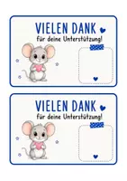 Vorschau - Poster - Danke für deine Unterstützung – Klassentier Maus - Seite 3