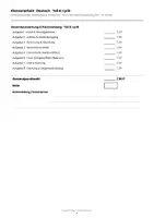 Vorschau - Arbeitsblätter - Klassenarbeit Deutsch: Saar „Herbst" – Gedicht analysieren mit Lösungen | Klasse 9/10 RS BW - Seite 3