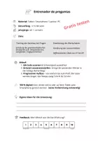 Vorschau - Bildkarten - Fragen-Trainer Spanisch – GRATIS Testversion (A1–B1) - Seite 1