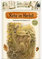Vorschau - Arbeitsblätter - Rehe im Herbst Klasse 3 -4 Lesen und Verstehen - Deckblatt