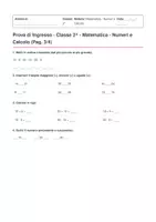 anteprima - Materiale di supporto/inclusione - BUNDLE: Prove d'Ingresso + Griglie di Valutazione - Pagina 2