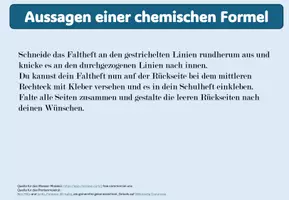 Vorschau - Arbeitsblätter - Merkblatt: Aussagen einer chemischen Formel - Seite 2