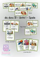 Vorschau - Spiele - Dis Donc 5! - Unité 1 - Spiele - Deckblatt