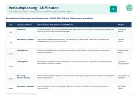 Vorschau - Stundenentwürfe - Informatik Dateitypen und Dateiformate kennenlernen - Seite 2