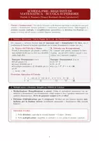 anteprima - Schede informative - Frazioni e calcolo per il ripasso pre scuola superiore - Pagina 1