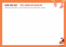 Vorschau - Stundenentwürfe - Materialpaket Musik im Herbst zu: Hejo, spann den Wagen an; Bunt sind schon die Wälder; Bastelmaterial & ein Herbstgedicht vertonen - Seite 2
