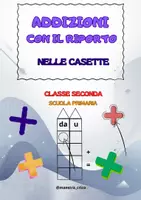 anteprima - Materiale di supporto/inclusione - ADDIZIONI CON IL RIPORTO - Pagina di copertina