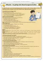 Vorschau - Arbeitsblätter - Bewerbungsanschreiben Praktikum Bewerbung Klasse 8 9 10 - Seite 3