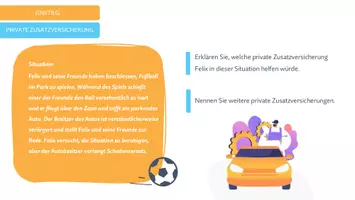 Vorschau - Arbeitsblätter - Private Zusatzversicherungen - komplett vorbereitet Stunde - Wirtschaft - Seite 2