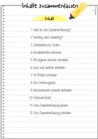 Vorschau - Arbeitsblätter - Inhaltszusammenfassung schreiben | Schritt für Schritt | 12 Seiten Arbeitsheft | Selbstlernheft | mit Hilfekarten zur Differenzierung | Deutsch | Klasse 7 und 8 - Seite 2