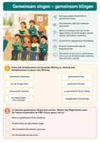 Vorschau - Arbeitsblätter - Gemeinsam ankommen – Singen zum Schulstart – Musik, Klasse 5 - Seite 3
