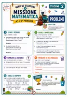 anteprima - Didattica a stazioni - Giro di stazioni – Missione Matematica | 4ª e 5ª primaria - Pagina 3