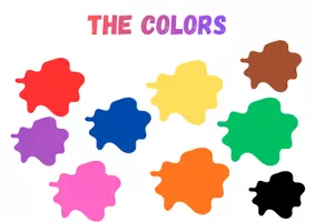 Vista previa - Juegos / Gamificación - Flashcards de los colores en inglés | Infantil y Primaria - página 1