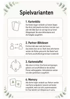 Vorschau - Spiele - Blitzlesekarten – Buchstaben und Silben lesen üben mit Spaß & Bewegung - Seite 1