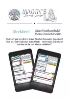 Vorschau - Arbeitsblätter - Steckbriefe Kindheitshelden 2026 - Deckblatt