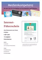 Vorschau - Arbeitsblätter - Internetführerschein (4 ABs + Karteikarten + Lösungen) - Deckblatt