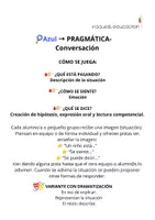 Vista previa - Unidades / Secuencias / Situaciones de Aprendizaje - 🧩 JUEGO COMPETENCIA LINGÜÍSTICA COMPLETO - página 3