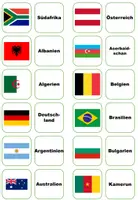 Vorschau - Spiele - Ländernamen – Paare finden - Seite 1