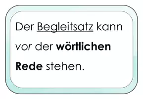 Vorschau - Arbeitsblätter - Unterrichtseinheit: Wörtliche Rede, Begleitsatz, Schreibanlass - Seite 3