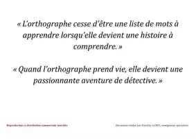 Aperçu - Préparation de séquence / Séquence complète - Quand l'orthographe prend vie... - Page 2