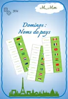 Vorschau - Spiele - Noms de pays – Dominos - Deckblatt