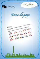 Vorschau - Arbeitsblätter - Noms de pays – Qui va où ? - Deckblatt